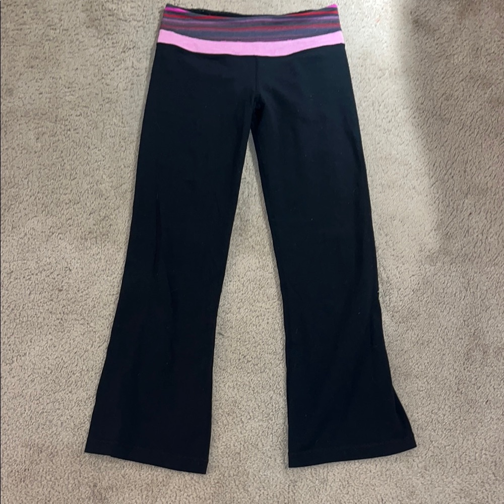 Lululemon flare legging mid-rise